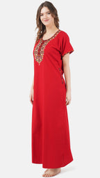 Multi Coloured Embroidered Nightgown