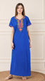 Crosswork Embroidered Nightgown