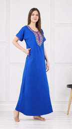 Multi Coloured Embroidered Nightgown