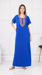 Multi Coloured Embroidered Nightgown