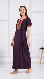 Multi Coloured Embroidered Nightgown