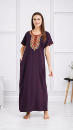 Multi Coloured Embroidered Nightgown