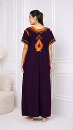 KOI SLEEPWEAR BHOPALI EMBROIDERED GOWN