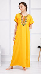 Multi Coloured Embroidered Nightgown