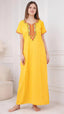 Crosswork Embroidered  Nightgown