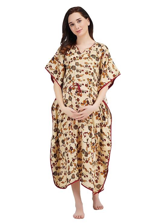 Silk Maternity Kaftan
