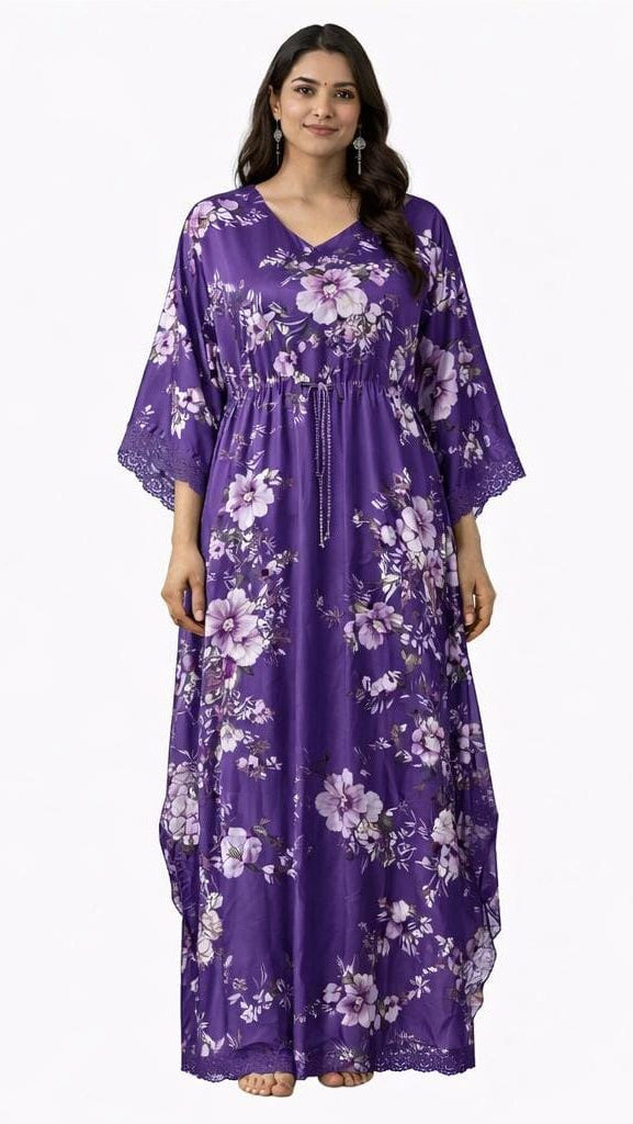 Women's Floral Kaftan Gown Main image