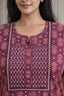 Elegant Printed Cotton Gown-DAILY HOME WEAR.