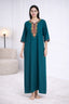 Premium  Embroidery Full Sleeve Night Gown