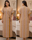 KOI Sleepwear Women's - Floral Wrap Style Night Gown