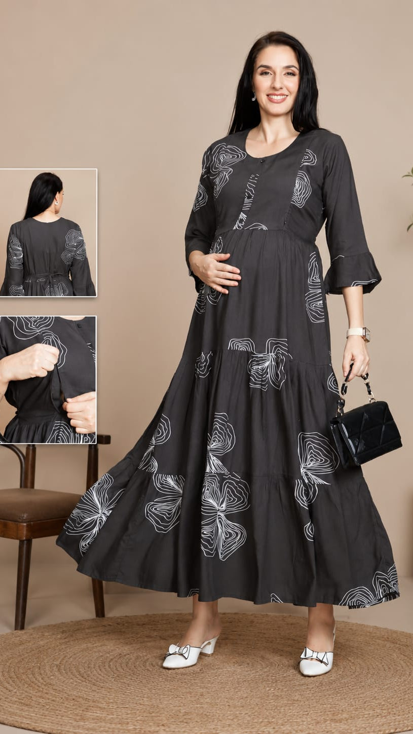 KOI Sleepwear – Maternity Feeding Dress (L Size) Main image