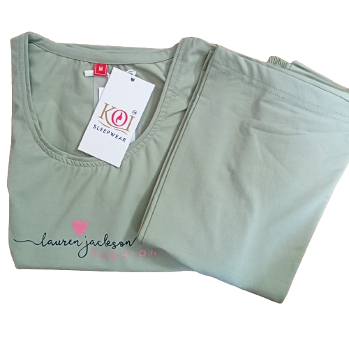 KOI SLEEPWEAR GREEN NIGHTSUIT Secondary image