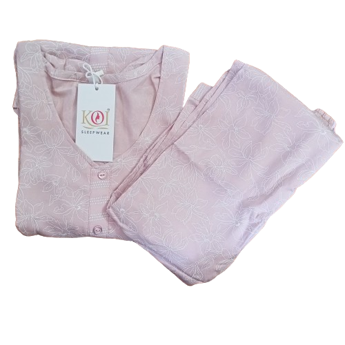 KOI SLEEPWEAR SOFT PINK CO-ORDSET