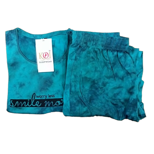 KOI SLEEPWEAR TIE DYE NIGHTSUIT Main image