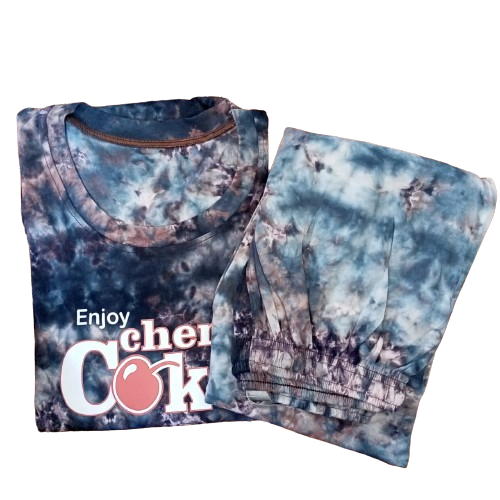 KOI SLEEPWEAR TIE DYE NIGHTSUIT Main image