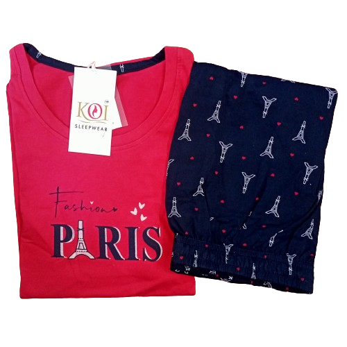 KOI SLEEPWEAR PRINTEED NIGHTSUIT