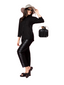 KOI SLEEPWEAR Premium linen fabric embroidered  co-ord set for women