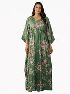 Women's Floral Kaftan Gown