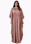 Women's Satin Lace Kaftan Gown