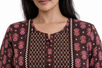 Elegant Printed Cotton Gown-DAILY HOME WEAR.