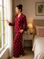 HEART BLISS WOMEN'S NIGHT SUIT SET