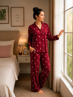 HEART BLISS WOMEN'S NIGHT SUIT SET