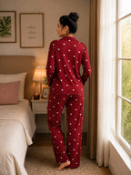 HEART BLISS WOMEN'S NIGHT SUIT SET