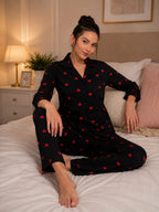 SOFT HEARTS PYJAMA NIGHTSUIT