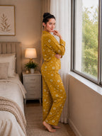 MUSTARD BLISS NIGHT SUIT