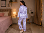 Soft Glow Satin Co-ord Set