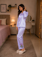 Soft Glow Satin Co-ord Set