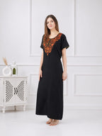 Colourful Embroidery Nightgown