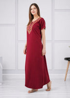Multi Coloured Embroidered Nightgown