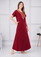 Multi Coloured Embroidered Nightgown