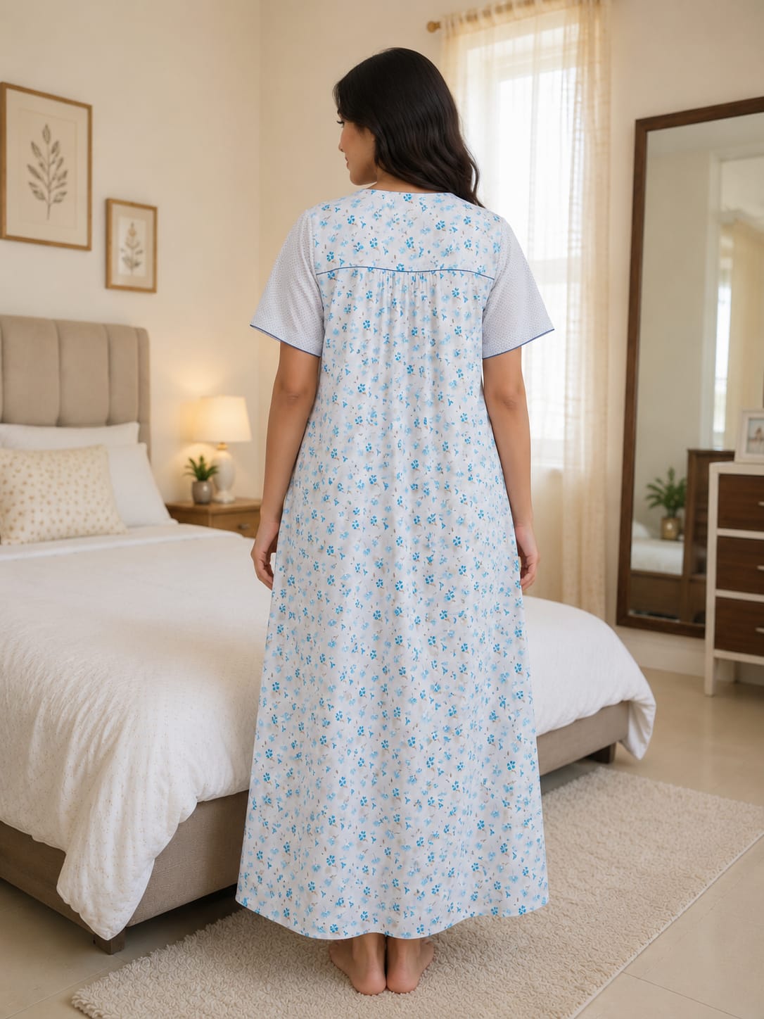 Women's Premium Cotton Night Gown