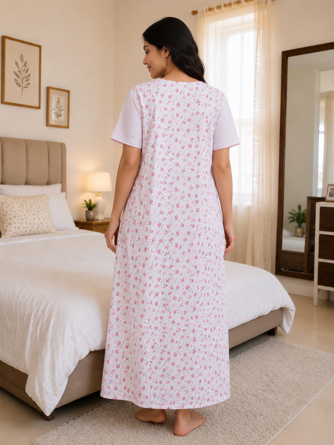 Women's Premium Cotton Night Gown