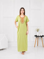 Multi Coloured Embroidered Nightgown