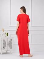 Colourful Embroidery Nightgown