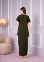 Multi Coloured Embroidered Nightgown