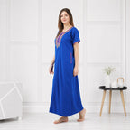 Multi Coloured Embroidered Nightgown