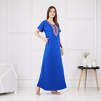 Multi Coloured Embroidered Nightgown