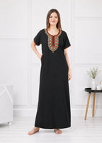 Multi Coloured Embroidered Nightgown