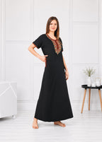 Multi Coloured Embroidered Nightgown