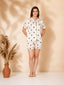 KOI-POLKADOT-SATIN-SHORTS-NIGHT SUIT