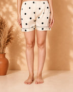 KOI-POLKADOT-SATIN-SHORTS-NIGHT SUIT