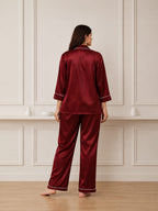 Royal Satin Pajama Set