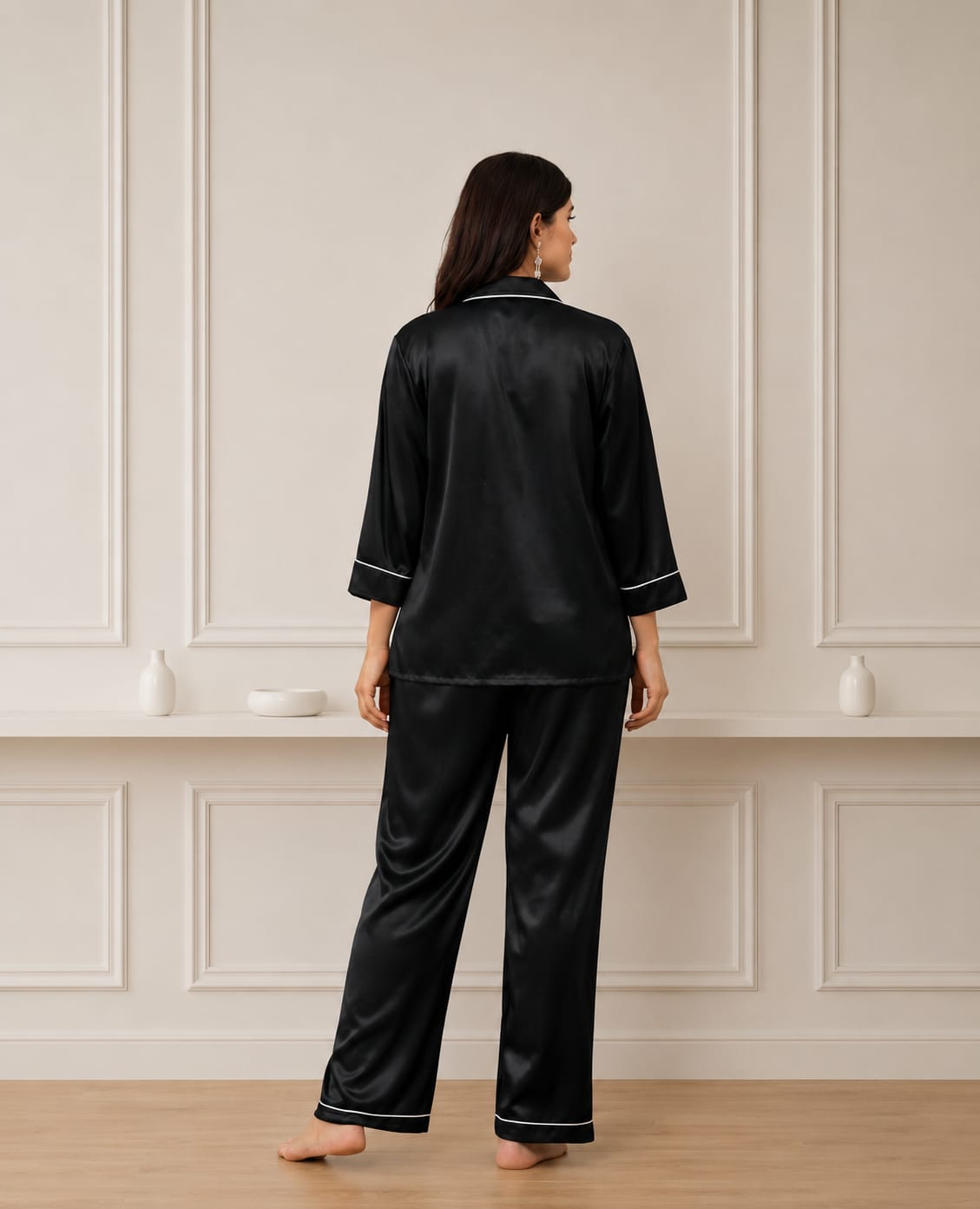 Royal Satin Pajama Set
