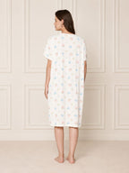 KOI-Cream Pastel -Floral Nighty