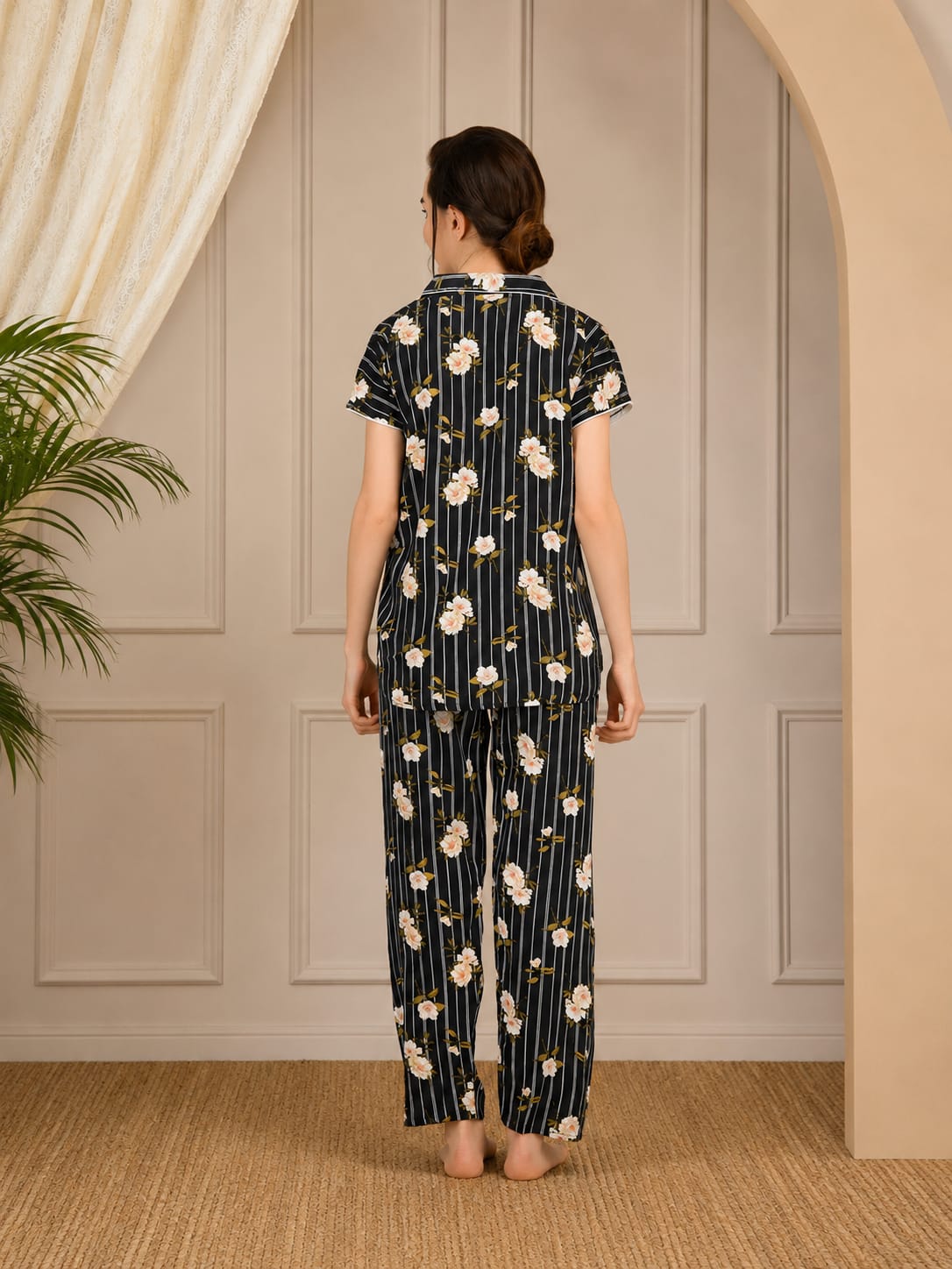 Rayon Long Nightsuit