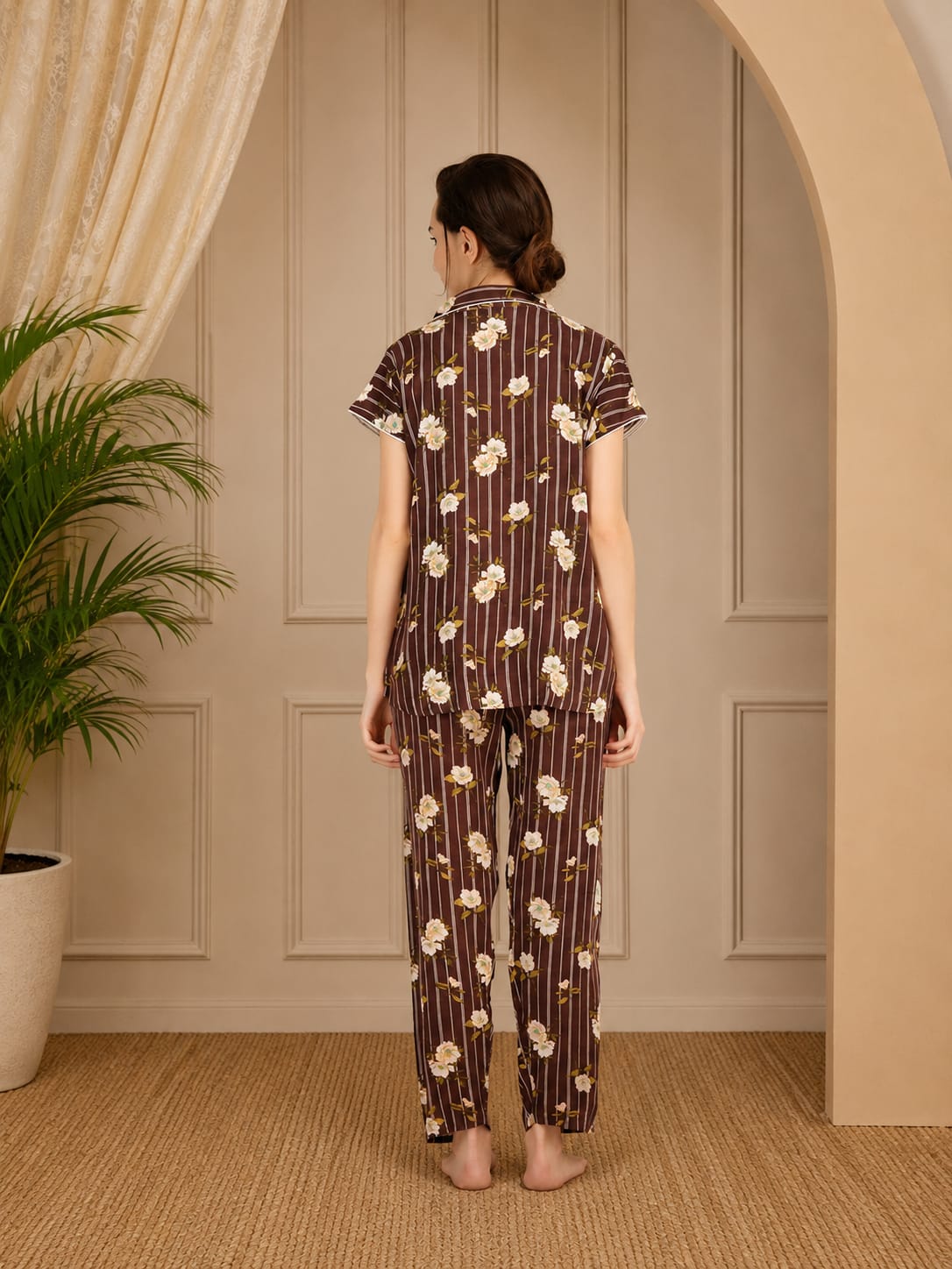 Rayon Long Nightsuit